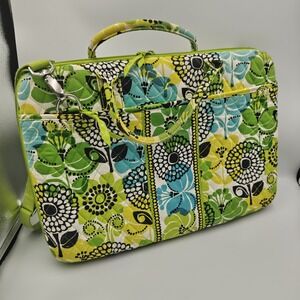 Vera Bradley Hardshell Laptop Portfolio‎ Case Lime's Up 17 Inches